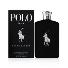 Polo Black by Ralph Lauren Eau De Toilette Spray 6.7 oz/ 200 ml for Men