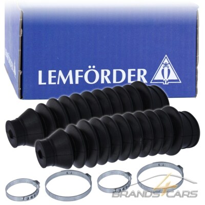 2x LEMFÖRDER FALTENBALG LENKMANSCHETTE FÜR VW CORRADO GOLF 1 2 3 1H 1E