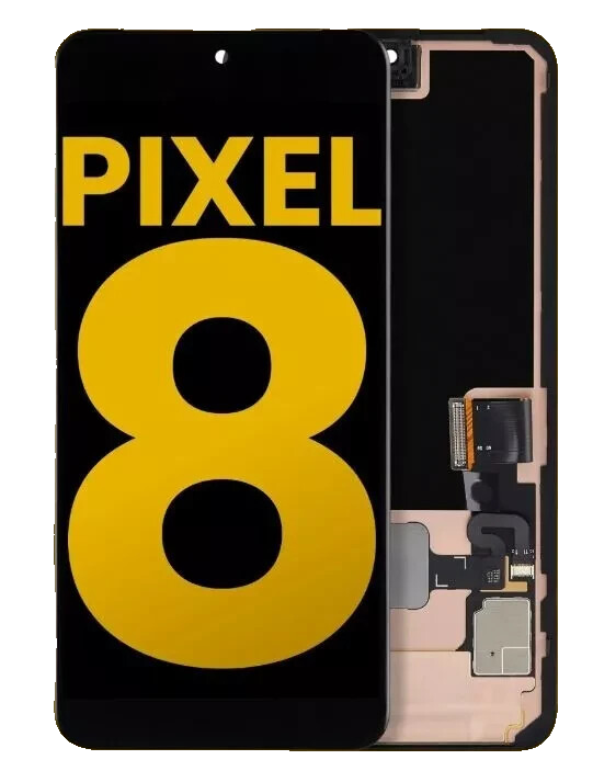 OEM Google Pixel 8 OLED Display Touch Screen Digitizer + Frame
