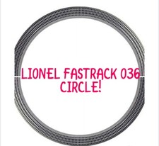 LIONEL FASTRACK O36 CIRCLE 6-12015 o gauge train layout curve fast track lot