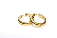 Esprit Damen Ohrringe Creolen Ohrringe Edelstahl Pure 18-BA1417/452