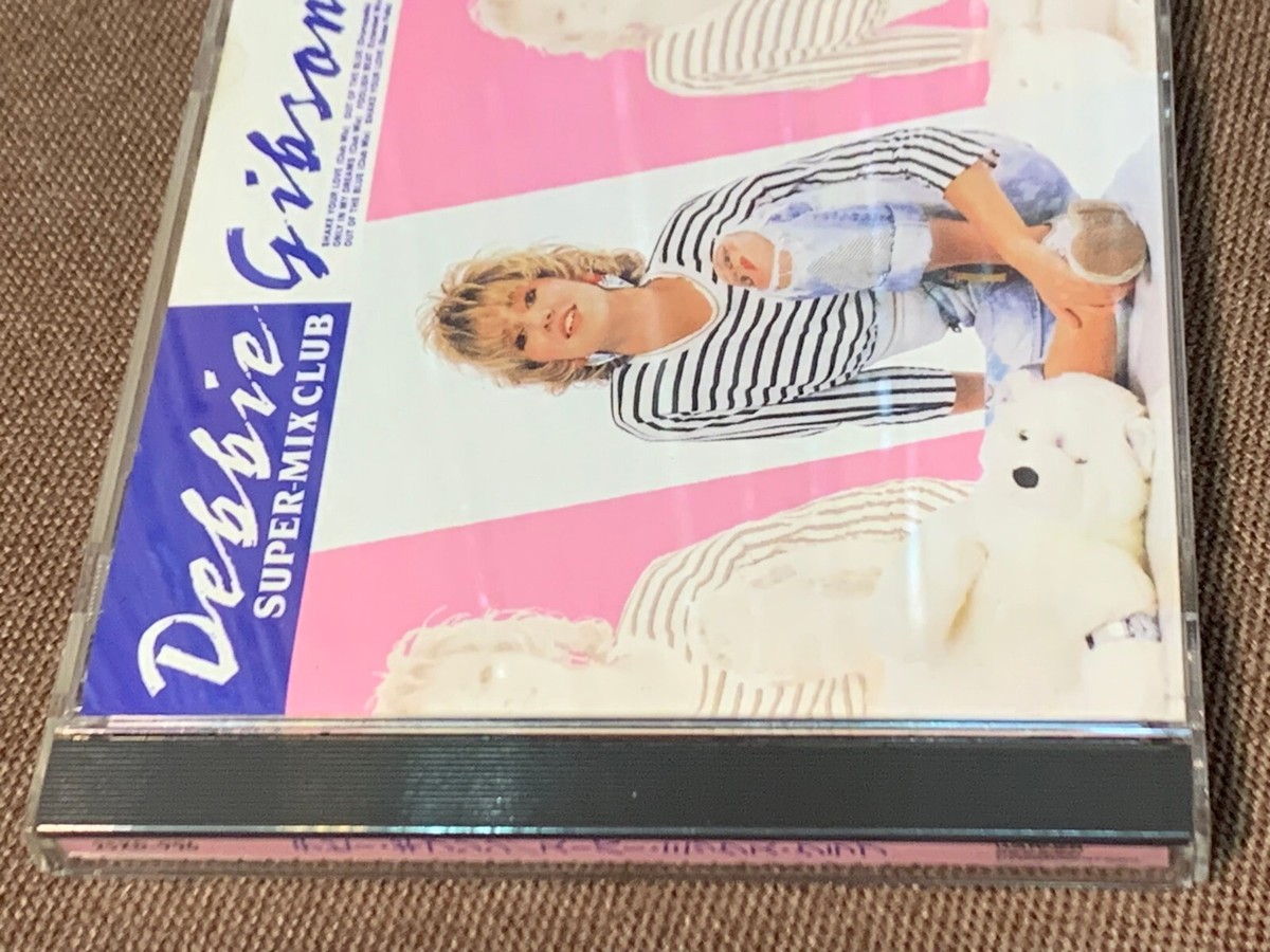 DEBBIE GIBSON Super-Mix Club JAPAN CD 25XD-996 w/ PS +