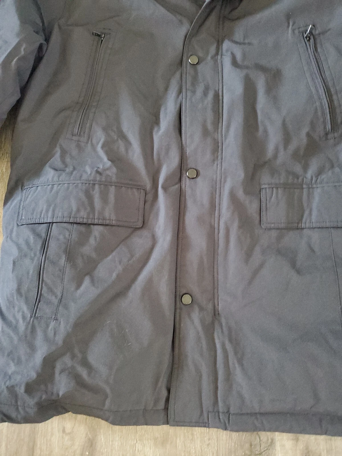 Giacca parka parka con cappuccio Michael Kors MMK791896 da uomo Xxl blu navy