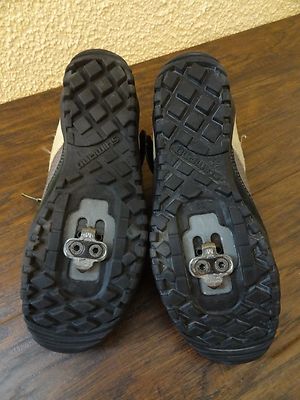 Shimano SPD SHM 037W men size 6 Black Brown Mountain Cycling  display picture 1