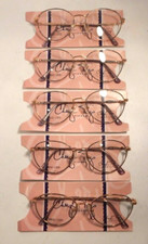 Vintage 5 pc. CHERYL TIEGS 129 Demi Blue 53/17 Eyeglass Frame Lot New Old Stock