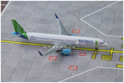 1:400 JC Wings BAMBOO AIRWAYS AIRBUS A321NEO Passenger Airplane Diecast Model