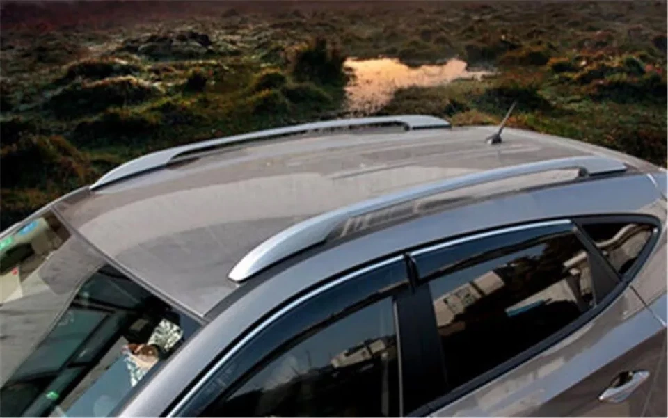 2 piezas barras transversales de riel de techo para Mazda CX-5 2012-2015 2016 Foto 4 de 4