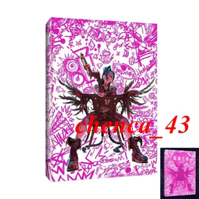 League of Legends Arcane Official Collection Book Picture Album Artbook Art Set