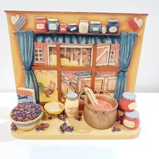 Windows of Our America Candle Tea Light Holder Country Kitchen Farmhouse Jams