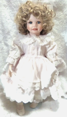 Hamilton Collection~Christina Porcelain Doll 17