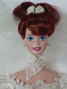 romantic rose bride barbie