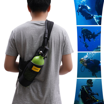 #ad #ad 1L Mini Scuba Tank Underwater Dive Portable Lungs Deepest 32.8ft Scuba Oxygen $139.72
