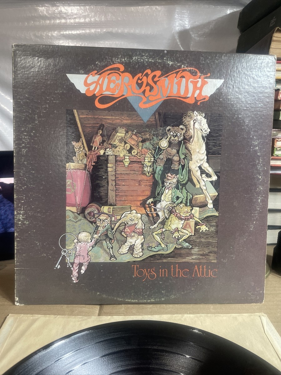 Aerosmith ‎Toys In The Attic Vinyl Record LP Album USA 1975-76 JC