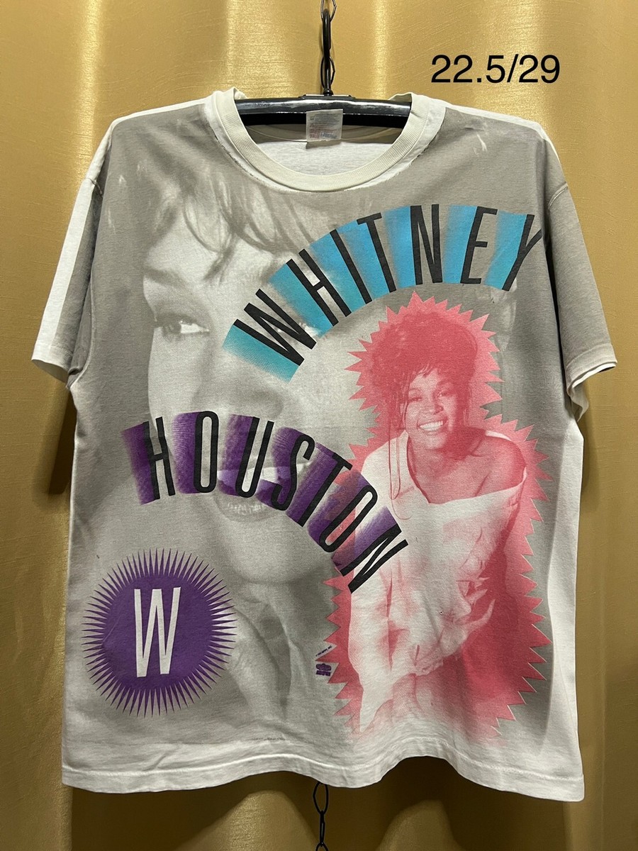 Whitney Houston Winterland Vintage 90s AOP All Over Print Tshirt 