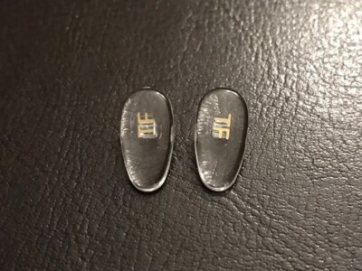 High Quality Replacement Snap-In Nose Pads for Tom Ford Eyewear Gold 1 Pair NEW