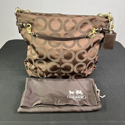 COACH ボディバッグ　ブラウン　ロゴデザイン COACH ボディバッグ ブラウン ロゴデザイン COACH ボディバッグ