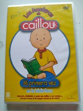 Caillou Mi Primera vez en La Bibliothèque 9 Episodes - DVD Espagnol Région 2