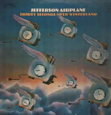 LP Jefferson Airplane Thirty Seconds Over Winterland JAPAN NEAR MINT Grunt R