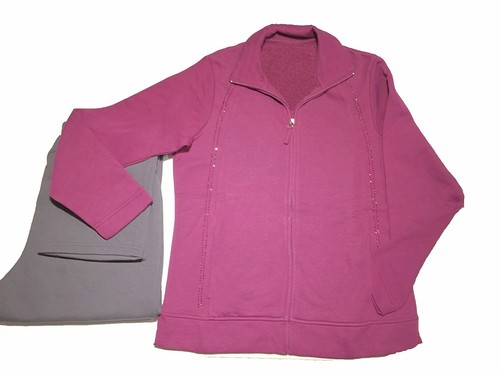 Tuta Completa donna invernale felpata Giacca aperta F.lli Campagnolo 8Q76402 - Photo 1/4