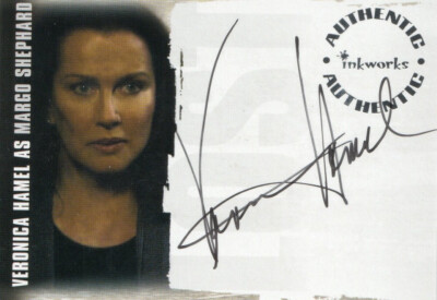 Lost Revelations Inkworks 2006 Auto Autograph A-4 Veronica Hamel Margo Shephard