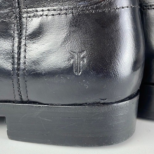 FRYE MELISSA BUTTON INSIDE ZIP Genuine Leather Side Zip Boots New Size 6 - Picture 14 of 16