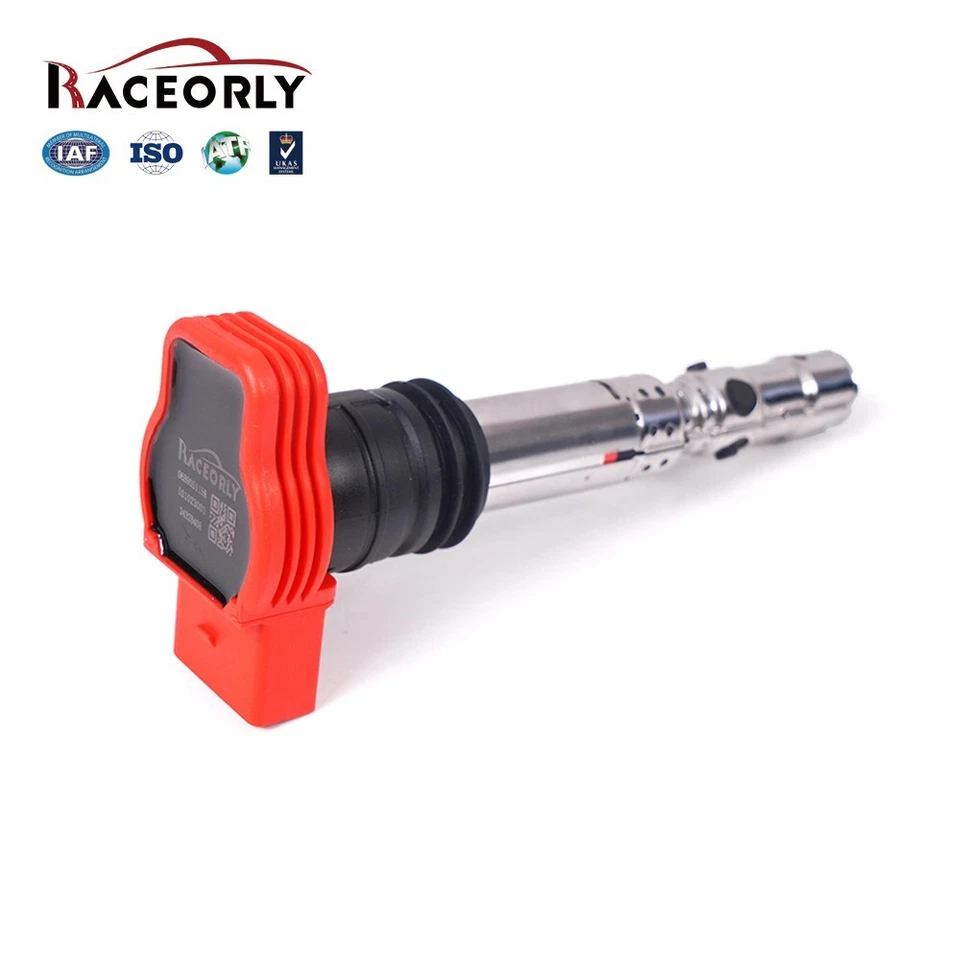 RACEORLY 4PCS Ignition Coils For Audi A4 A6 TT VW Beetle Golf Jetta Passat 1.8T Foto 2 de 4