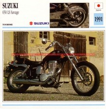 SUZUKI LS 650 Savage LS650 1991 : Fiche Moto #000738