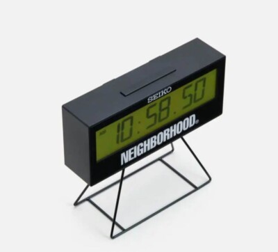 NEIGHBORHOOD SEIKO Clock NEW | eBay