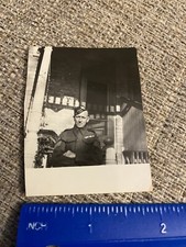 WWII Era Photos United Kingdom Solider or Veteran In Uniform Lots Of Insignia