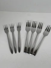 VTG Edward Don & Co mixed lot 7 Stainless Appetizer Oyster Fork  cocktail forks