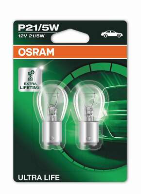 Lamps Bulbs 2X Original Osram ULTRA LIFE / Socket BAY15d P21/5W 12V 21/5W