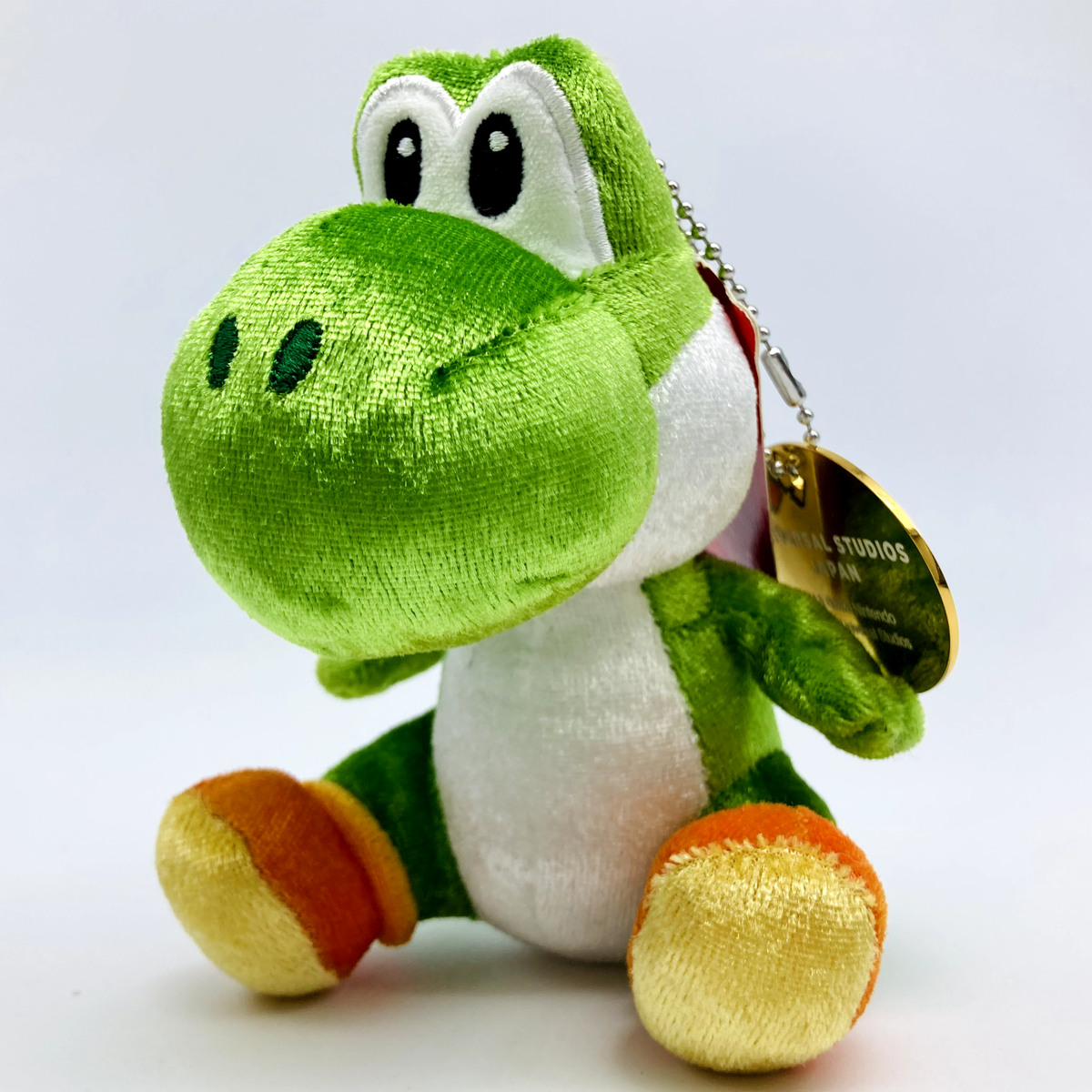 Super Nintendo World Yoshi Plush Doll Keychain UNIVERSAL STUDIOS