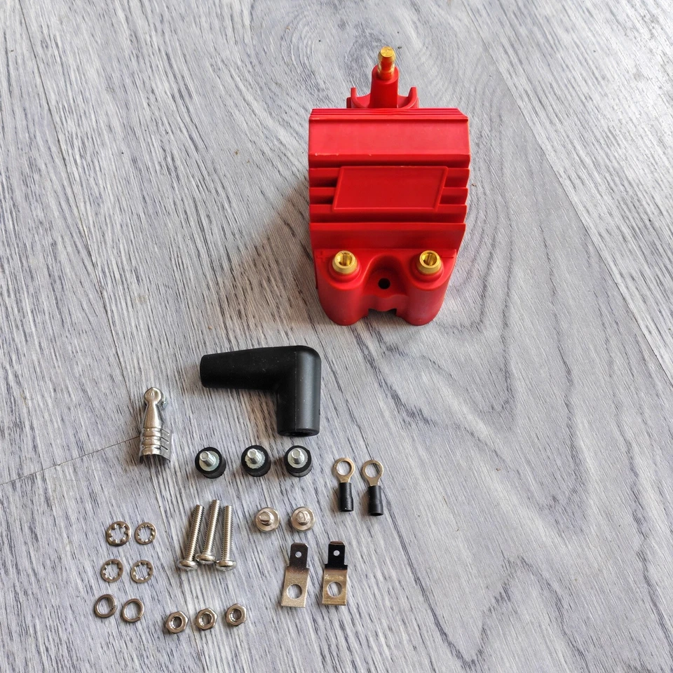 Remote Ignition Coil Blaster SS 8207 Output E-Core Square Epoxy 40000V - Imagem 2 de 4