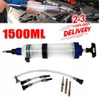 1.5L Oil Suction Filler Fluid Transfer Hand Syringe Gun Pump Extractor Gearbox