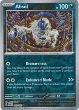 Absol - 113/182 - Pokemon TCG Paradox Rift (2023) - LP - Reverse Holo
