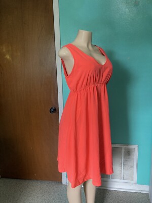 Gap Women Dresses Fit & Flare Sz S Maternity Orange Polyester | eBay