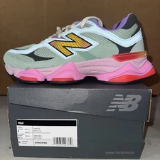 New Balance 9060 Warped Multi-Color Green Red [U9060WRB]Men Sz 8 Brand New