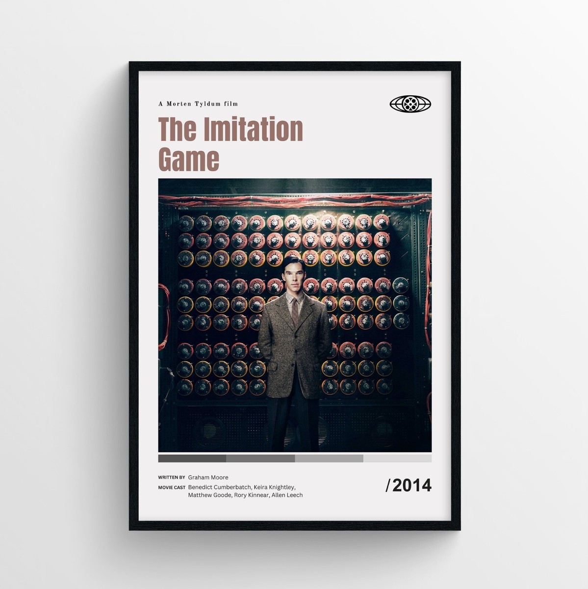 The Imitation Game Movie Poster Print, Wall Art Unframed