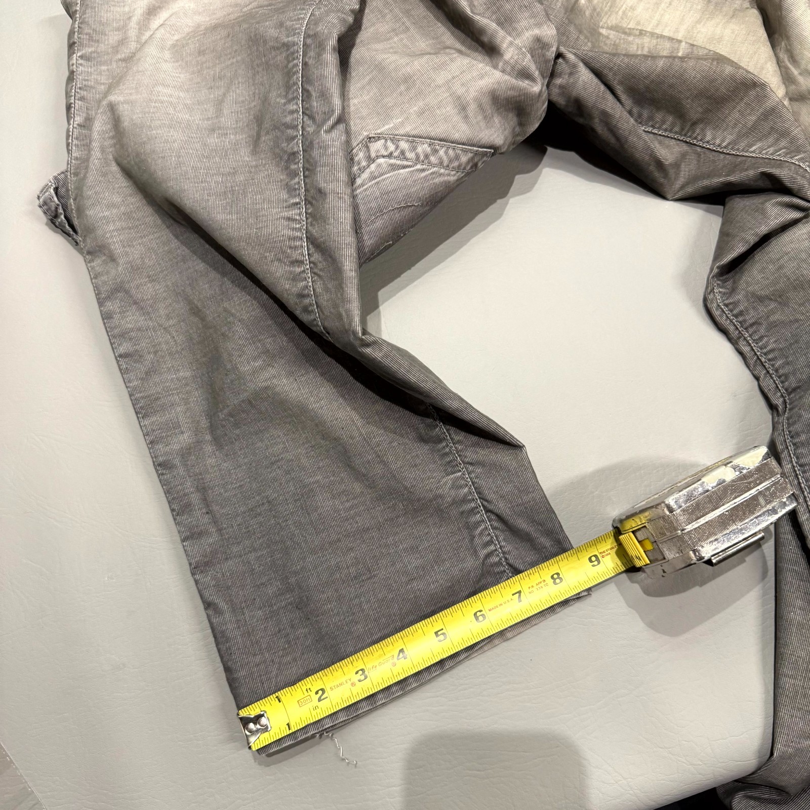 Vintage True Religion Ricky Bootcut Jeans Mens 34 Gray Denim Logo Light Wash thumbnail 6