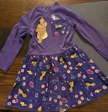 Vintage 1990s Pocahontas Disney Dress Size 6 Kids Girls Never Worn