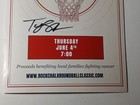 2026 TYRAN STOKES AUTOGRAPHED KANSAS JAYHAWKS BASKETBALL PROGRAM KU BASKETBALL — photo 9