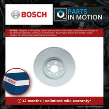 Brake Disc Single Vented fits BMW X2 F39 1.5 Front Right 18 to 23 360mm Bosch