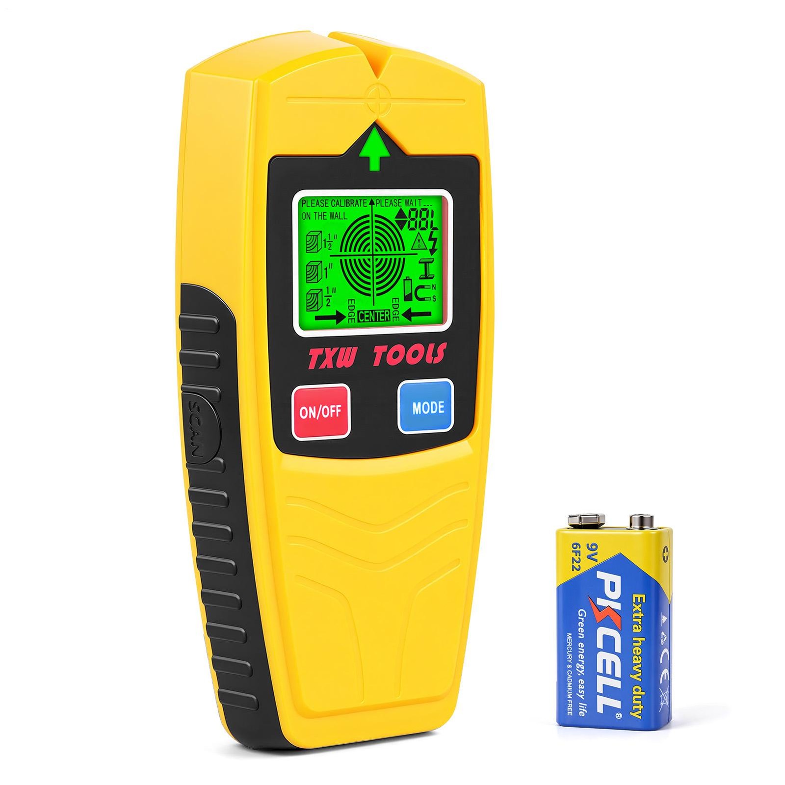 5 in 1 Digital Stud Finder Wall Scanner LCD Detector for Wood AC Wire Metal Pipe