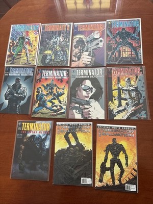 TERMINATOR#1-4,SECONDARY OBJECTIVES#1-4,ENEMY WITHIN#1, SALVATION#1-2,Lot of 11!