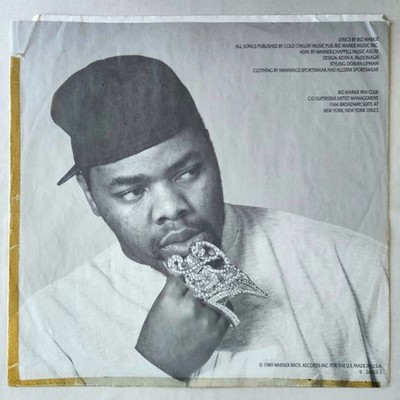 1989 - BIZ MARKIE - THE BIZ NEVER SLEEPS LP - COLD CHILLIN' OG