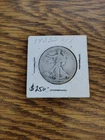 1923-S Silver Walking Liberty Half Dollar - key  Date