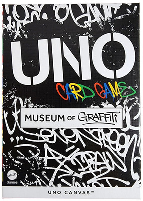 MUSEUM OF GRAFFITI x UNO CARD DECK BY MATTEL CREATIONS BRAND NEW AND UNOPENED