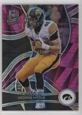 2023 Chronicles Draft Picks Spectra Neon Pink Prizm 8/75 George Kittle #69 ms9