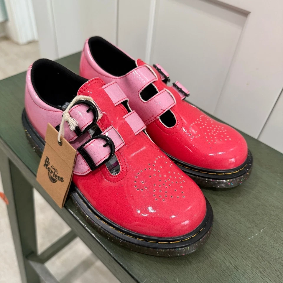 NEW DR. MARTENS CLASSIC LOW TOP MARY JANE (31600) SZ 2 KIDS! - 9230 - Image 3 of 4