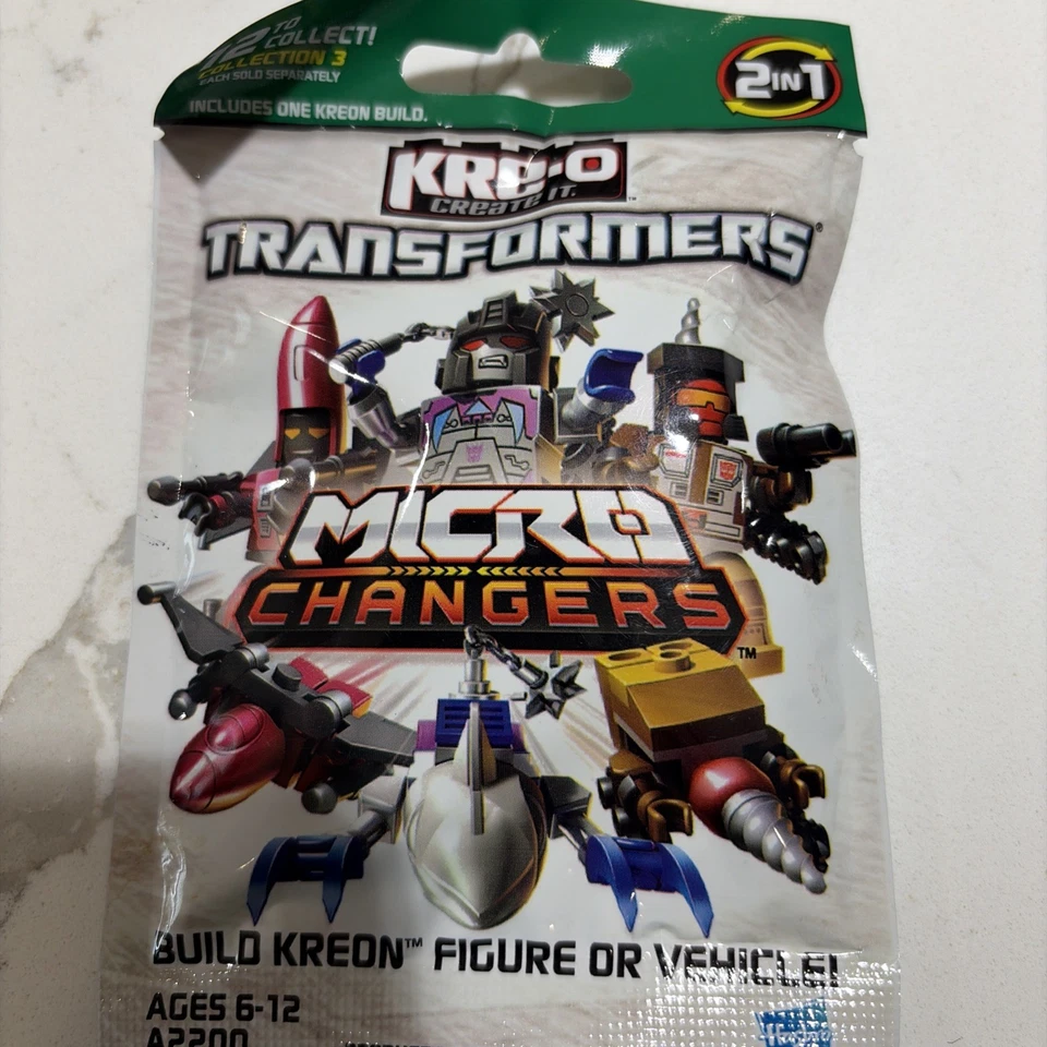 KRE-O Transformers Micro Changers Series 3 - 2 In 1 Kreon or Vehicle NEW - Image 2 of 4